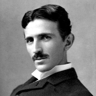 Portrait de Nikola Tesla